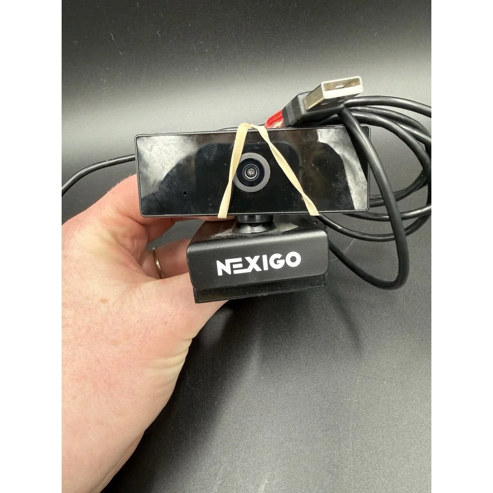 NexiGo N60 Pro 1080P Webcam with Microphone Adjustable FOV Zoom Software